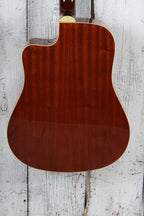 Woods W93A Acoustic Electric Dreadnought Guitar Natural Finish