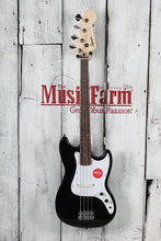 Load image into Gallery viewer, Squier Sonic Bronco Bass 4 String Electric Bass Guitar Black Finish