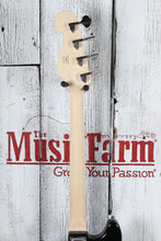 Load image into Gallery viewer, Squier Sonic Bronco Bass 4 String Electric Bass Guitar Black Finish