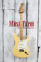 Fender 2021 Player Stratocaster Solid Body Electric Guitar Buttercream Finish