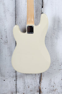 Fender Standard Precision Bass 4 String Electric Bass Guitar Olympic White