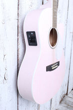 Load image into Gallery viewer, Cort Jade Classic Cutaway Acoustic Electric Guitar Pastel Pink Open Pore