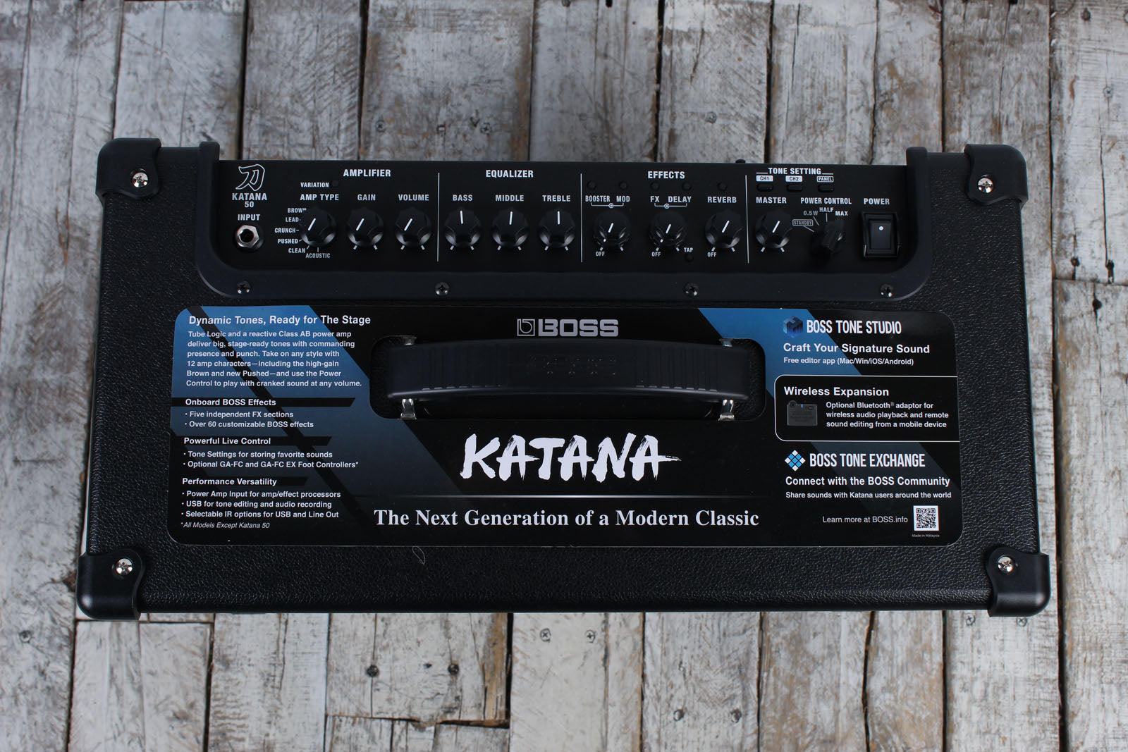 Boss Katana-50 Gen 3 Electric Guitar Amplifier 1 x 12 Solid State Combo Amp