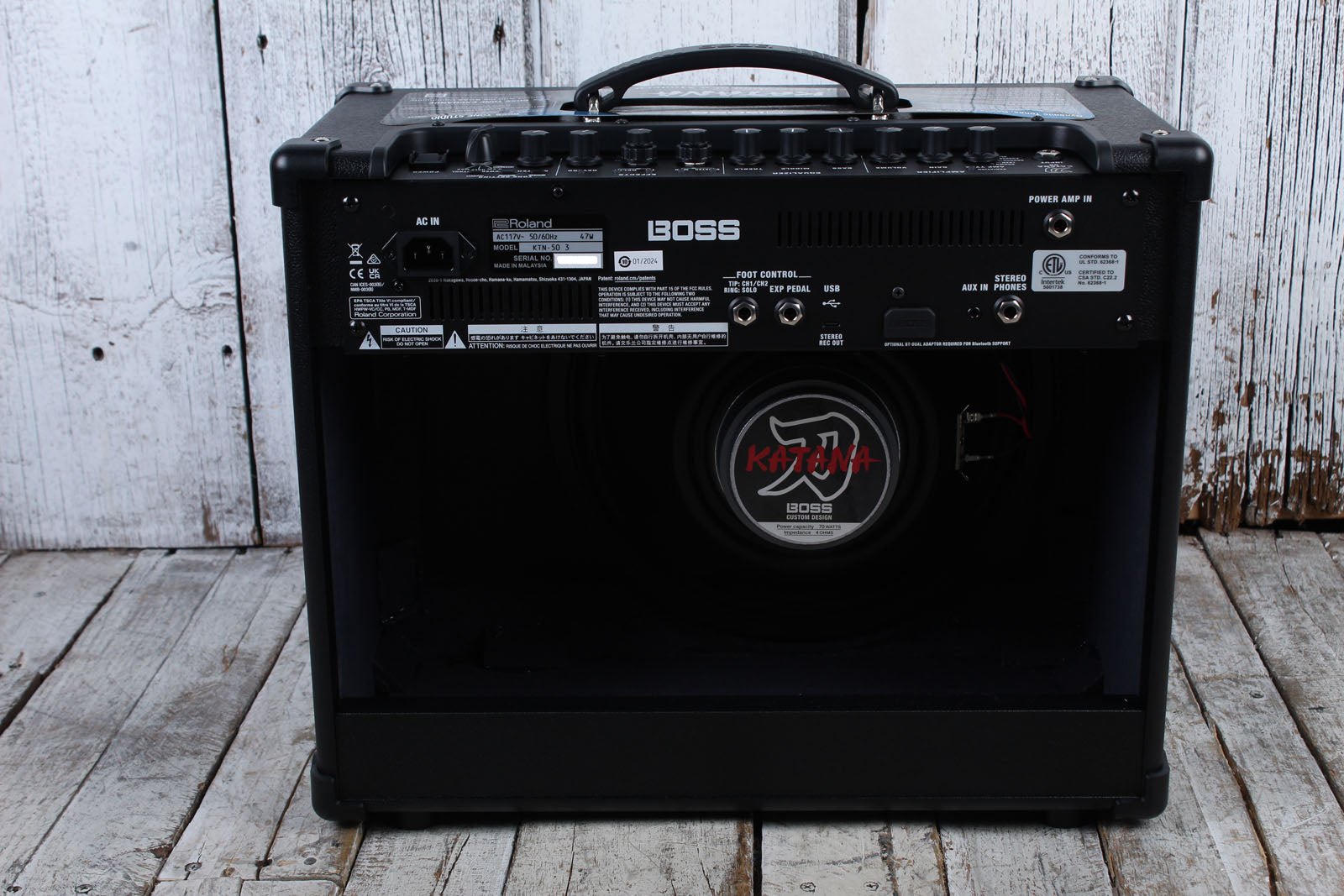 Boss Katana-50 Gen 3 Electric Guitar Amplifier 1 x 12 Solid State