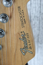 Fender 1989 Stratocaster Plus Deluxe Electric Guitar Black Pearl Burst Finish