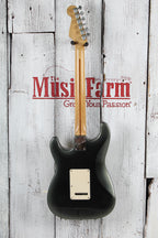 Fender 1989 Stratocaster Plus Deluxe Electric Guitar Black Pearl Burst Finish