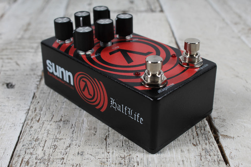 EarthQuaker Sunn))) HalfLife Octave Distortion and Booster Guitar Effects Pedal