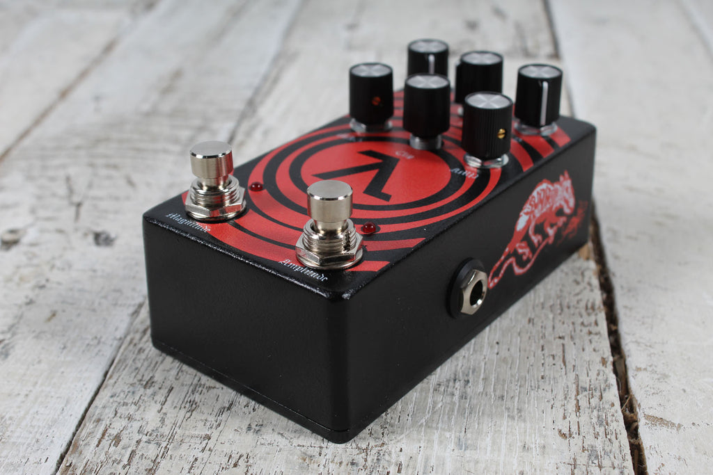 EarthQuaker Sunn))) HalfLife Octave Distortion and Booster Guitar Effects Pedal