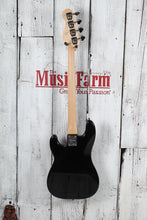 Load image into Gallery viewer, Squier Sonic Precision Bass 4 String Electric Bass Guitar Black Finish