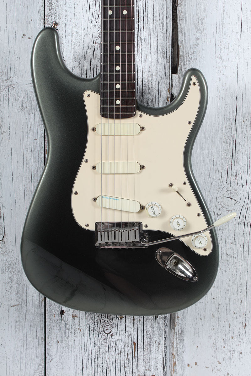 Fender 1989 Stratocaster Plus Deluxe Electric Guitar Black Pearl Burst Finish Main image