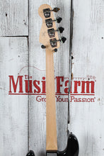 Load image into Gallery viewer, Squier Sonic Precision Bass 4 String Electric Bass Guitar Black Finish