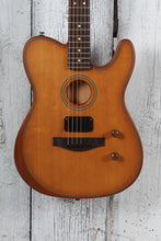 Load image into Gallery viewer, Fender Acoustasonic Standard Telecaster Acoustic Electric Guitar Aged Natural