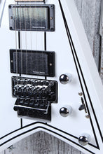 Load image into Gallery viewer, Jackson X Series Rhoads RRX24M Electric Guitar Snow White with Black Pinstripes