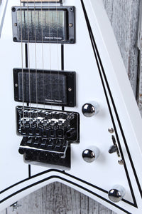 Jackson X Series Rhoads RRX24M Electric Guitar Snow White with Black Pinstripes