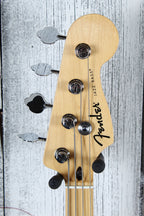 Fender Standard Jazz Bass 4 String Electric Bass Guitar Aqua Marine Metallic