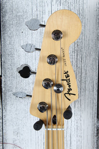 Fender Standard Jazz Bass 4 String Electric Bass Guitar Aqua Marine Metallic