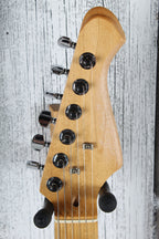 Aria STG Series STG-004 Solid Body Electric Guitar Natural Finish