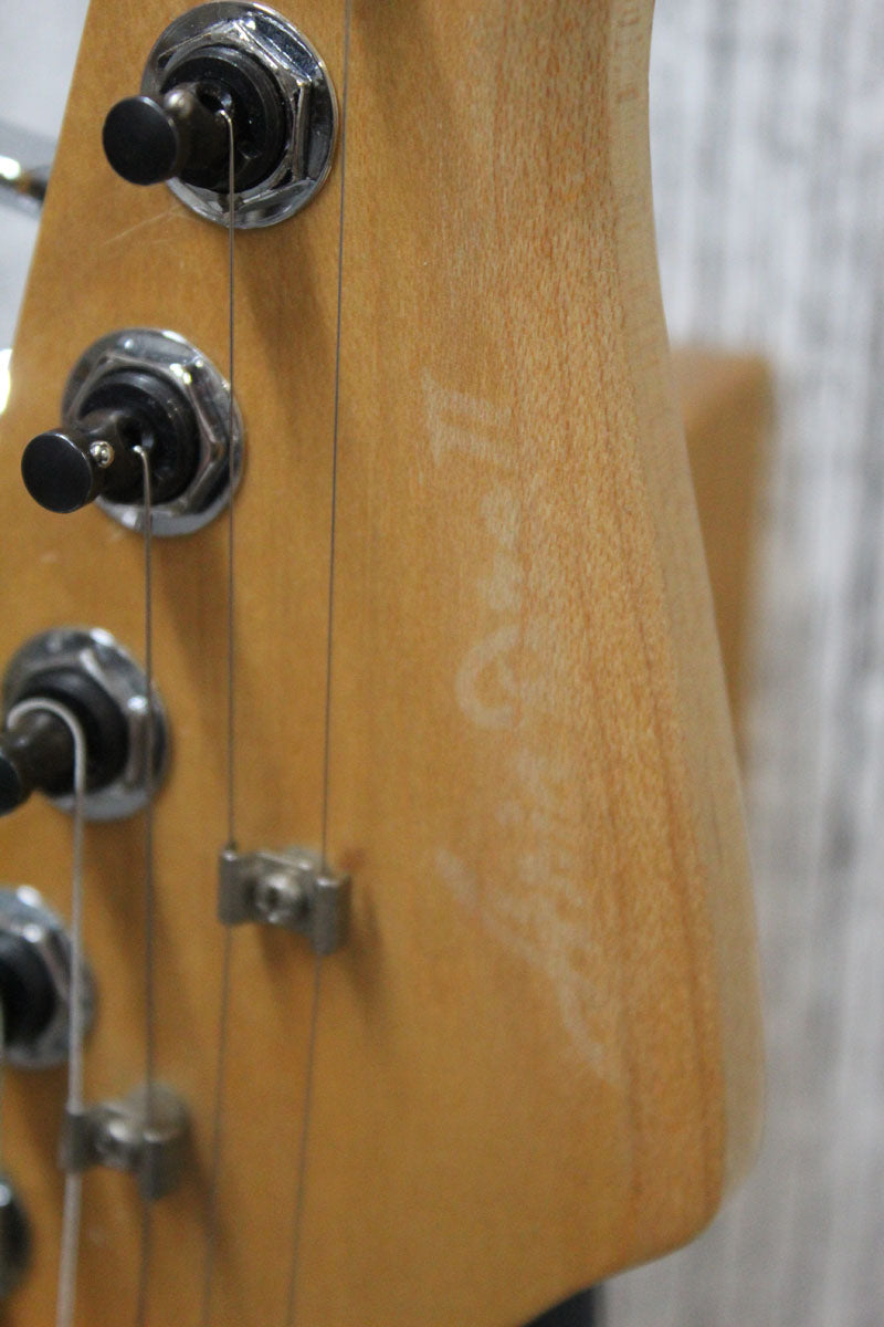 Aria STG Series STG-004 Solid Body Electric Guitar Natural Finish