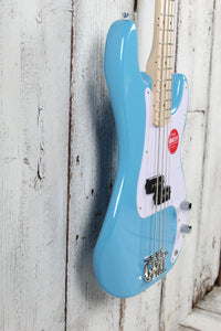 Squier Sonic Precision Bass 4 String Electric Bass Guitar California Blue