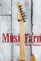 Aria STG Series STG-004 Solid Body Electric Guitar Natural Finish
