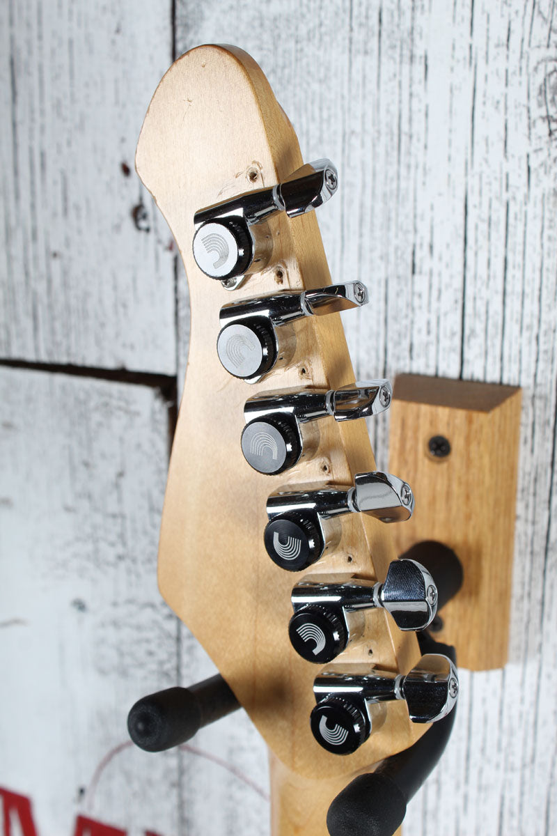 Aria STG Series STG-004 Solid Body Electric Guitar Natural Finish