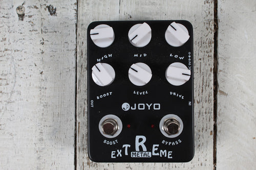 Joyo Extreme Metal Distortion Pedal Electric Guitar Distortion Effects Pedal