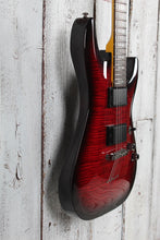 Load image into Gallery viewer, Schecter 2019 Demon-6 Electric Guitar Flame Maple Top Crimson Red Burst