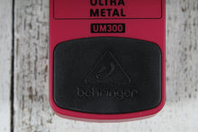 Load image into Gallery viewer, Behringer UM300 Ultra Metal Pedal Electric Guitar Distortion Effects Pedal