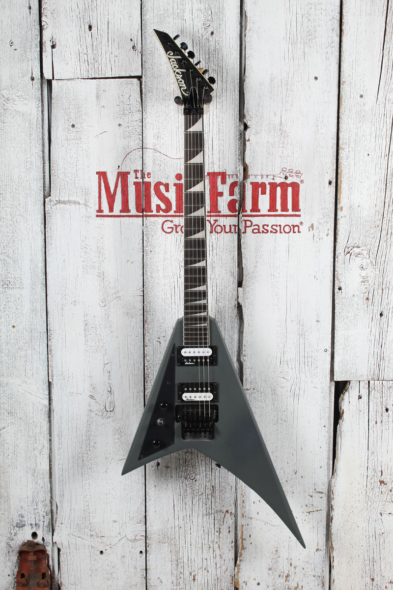 Jackson 2016 JS Series Rhoads JS32 Left Handed Electric Guitar Satin Gray Finish