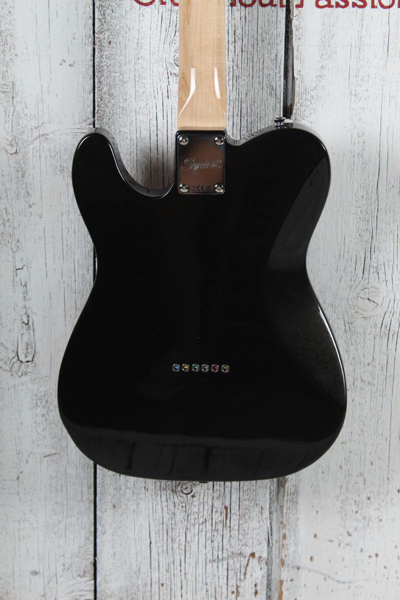 Squier Paranormal Esquire Deluxe Electric Guitar Metallic Black Finish