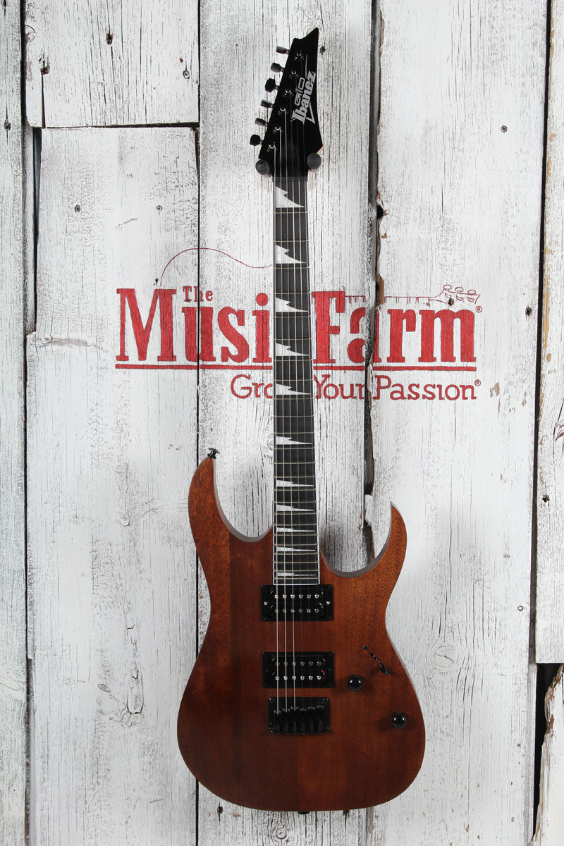 Ibanez GIO Series GRG121DX Solid Body Electric Guitar Walnut Flat Finish