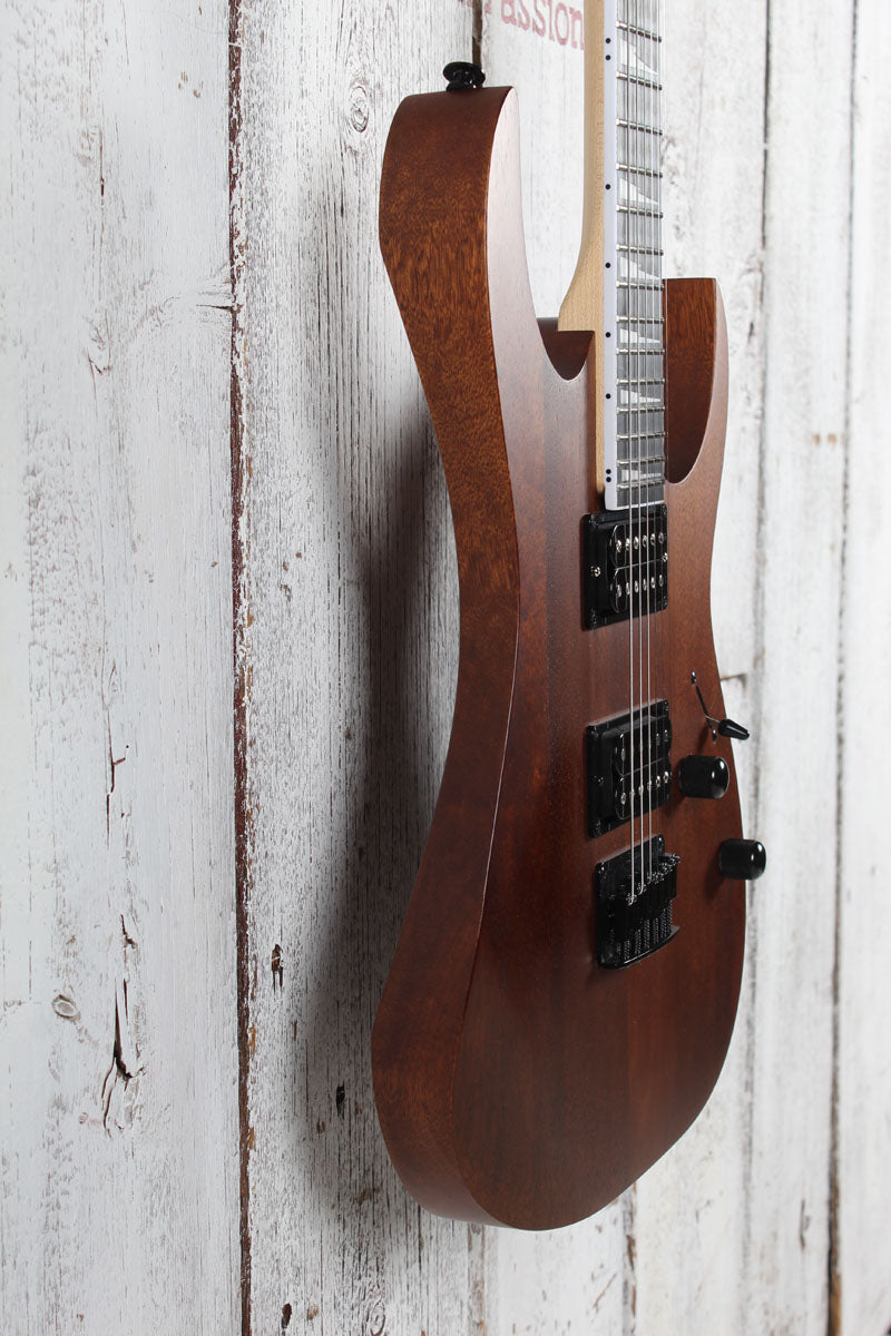 Ibanez GIO Series GRG121DX Solid Body Electric Guitar Walnut Flat Finish