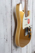 Load image into Gallery viewer, Squier Paranormal Custom Nashville Stratocaster Electric Guitar Aztec Gold