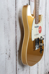 Squier Paranormal Custom Nashville Stratocaster Electric Guitar Aztec Gold