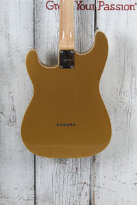 Squier Paranormal Custom Nashville Stratocaster Electric Guitar Aztec Gold