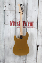 Load image into Gallery viewer, Squier Paranormal Custom Nashville Stratocaster Electric Guitar Aztec Gold
