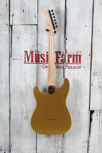 Squier Paranormal Custom Nashville Stratocaster Electric Guitar Aztec Gold
