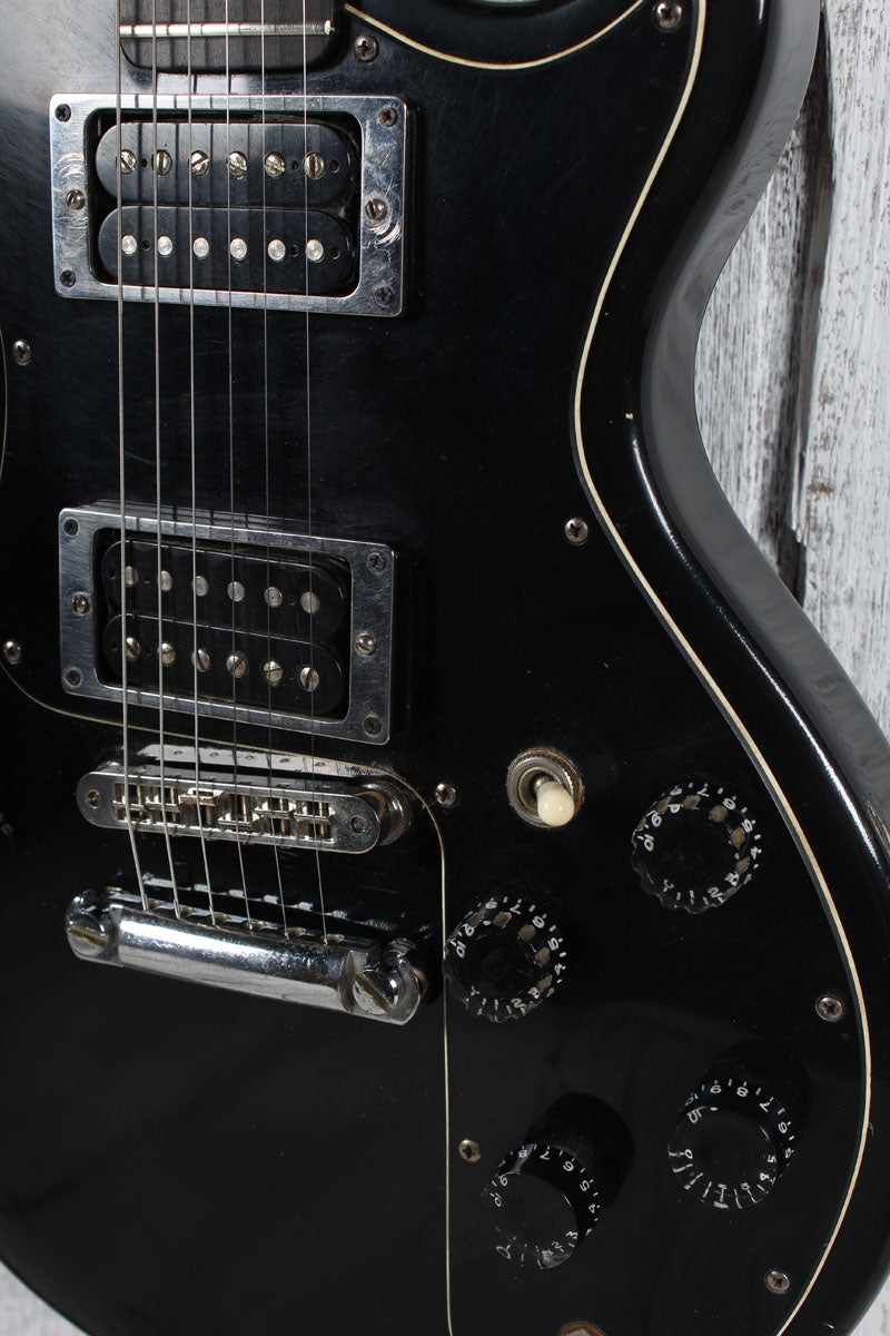 Gibson Vintage 1983 Les Paul Sonex-180 Electric Guitar Ebony Finish