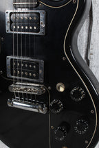 Gibson Vintage 1983 Les Paul Sonex-180 Electric Guitar Ebony Finish