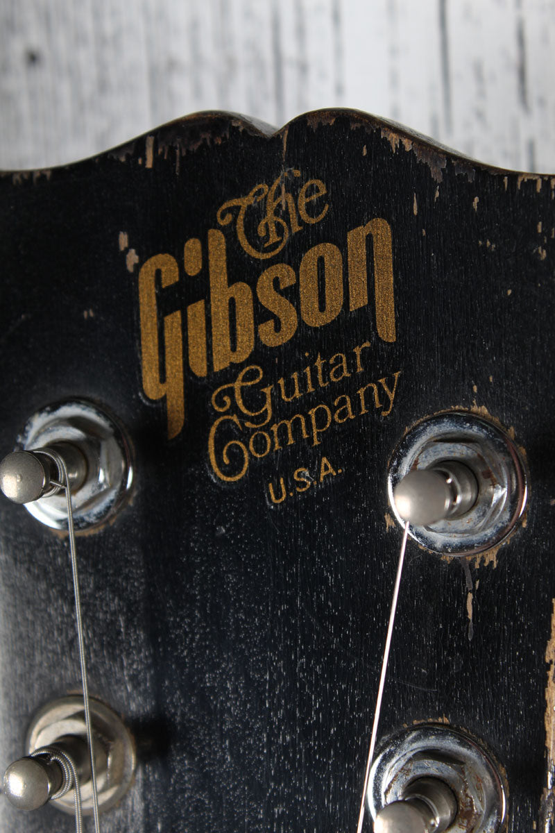 Gibson Vintage 1983 Les Paul Sonex-180 Electric Guitar Ebony Finish