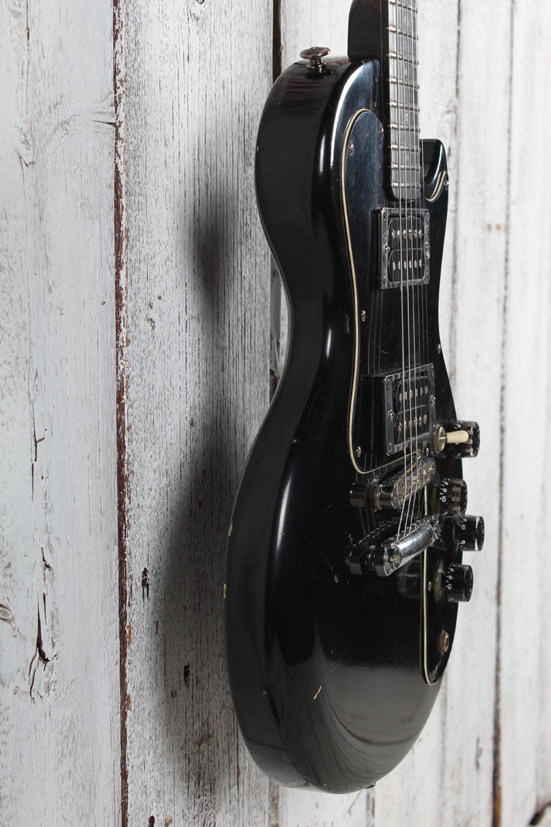 Gibson Vintage 1983 Les Paul Sonex-180 Electric Guitar Ebony Finish