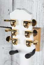 Load image into Gallery viewer, Epiphone Les Paul Custom Electric Guitar Alpine White Finish with Gig Bag