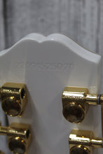 Load image into Gallery viewer, Epiphone Les Paul Custom Electric Guitar Alpine White Finish with Gig Bag