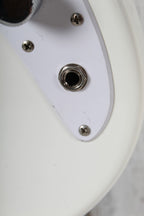 Squier Sonic Bronco Bass 4 String Electric Bass Guitar Arctic White Finish