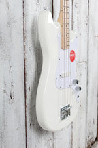 Squier Sonic Bronco Bass 4 String Electric Bass Guitar Arctic White Finish