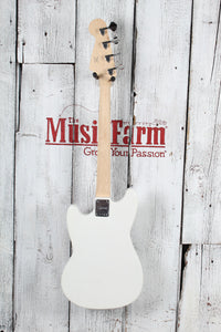 Squier Sonic Bronco Bass 4 String Electric Bass Guitar Arctic White Finish