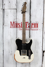 Fender John Osborne Telecaster Electric Guitar Olympic White with Hardshell Case