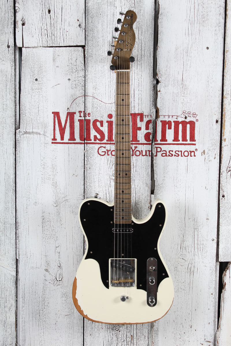 Fender John Osborne Telecaster Electric Guitar Olympic White with Hardshell Case