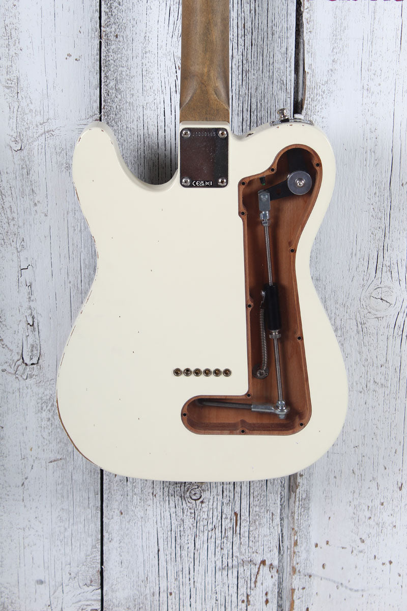 Fender John Osborne Telecaster Electric Guitar Olympic White with Hardshell Case