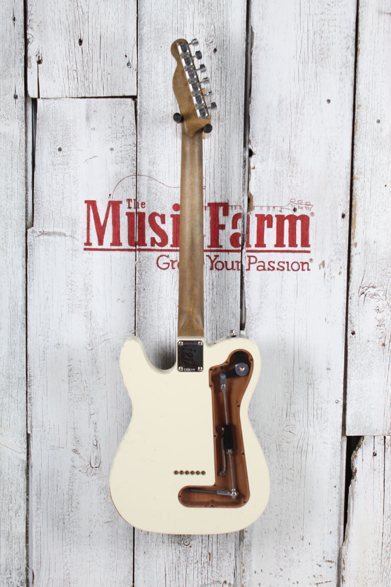 Fender John Osborne Telecaster Electric Guitar Olympic White with Hardshell Case